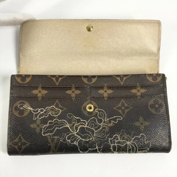 LOUIS VUITTON M95389 Monogram-Dante Portefeuille-Sara 2-fold Long Wallet - Picture 9 of 16